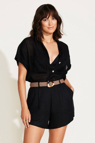 Cabana Set - Black EcoLinen