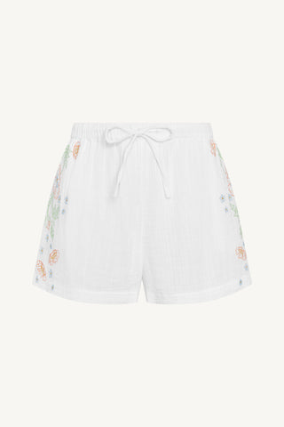 Superbloom Short - White Superbloom Cotton