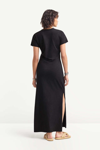 Coast Shirt Dress - Black Cotton Jersey