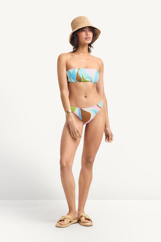 Nala Bandeau Top - Coast Colorblock EcoLux BT