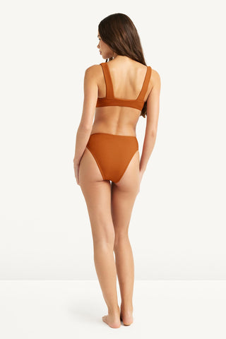 Skylar Top - Amber EcoRib