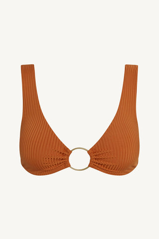 Skylar Top - Amber EcoRib