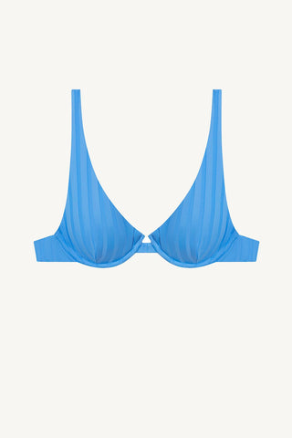 Rossi Underwire Top - Dream Blue SuperRib