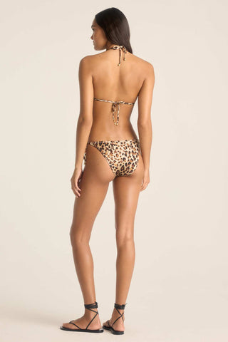 Elle Tie Side Bottom - Lux Leopard EcoLux BT
