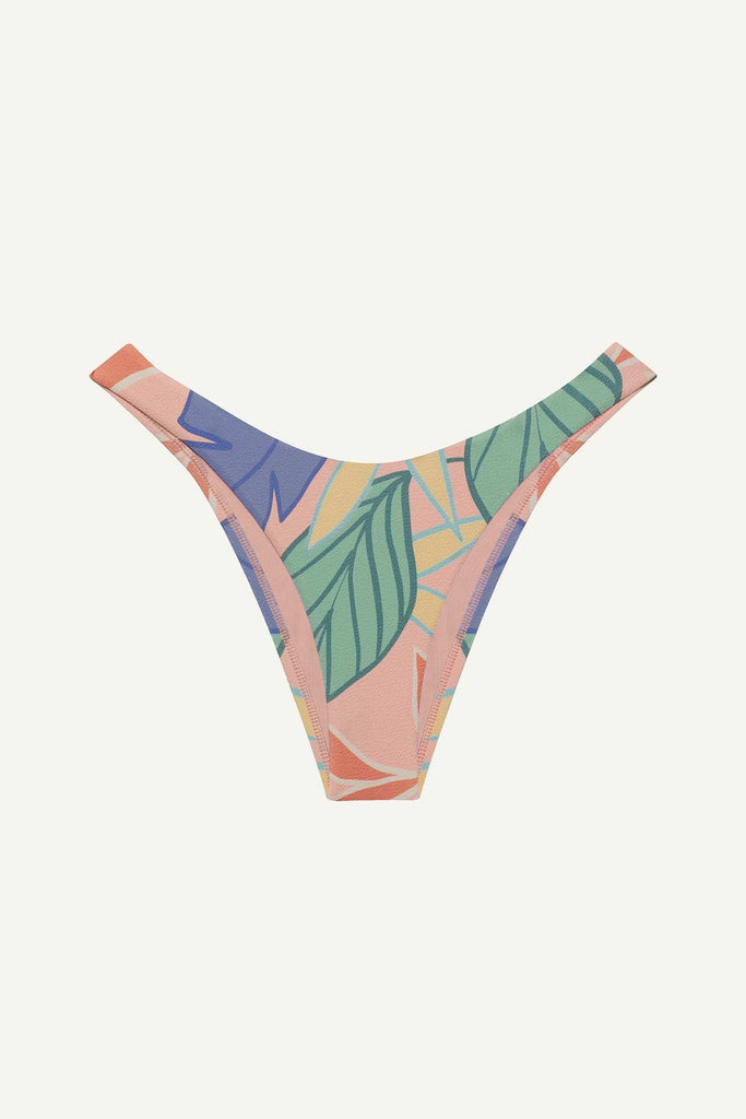 Jungle printed swim bottoms