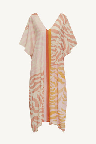 Cerise Caftan - Gold Coast Cotton Cupro