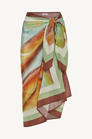 Samara Sarong - Elemental Current Cotton Cupro