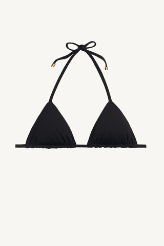 Gia Triangle Top - Black EcoLux