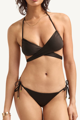 Milana Convertible Top - Deep Earth EcoLux