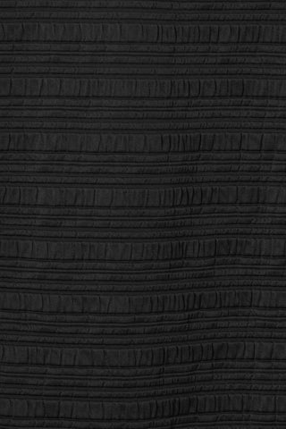 Barcelona Bottom - Black Seersucker Stripe