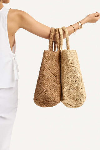 Cala Tote - Natural Raffia