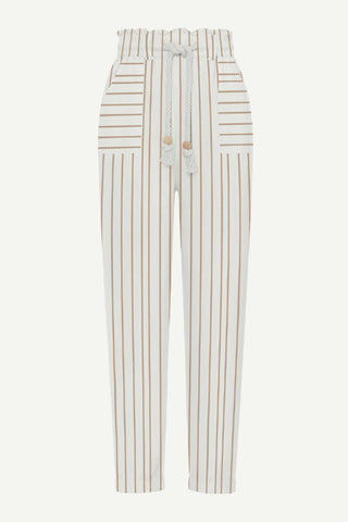 Avery Pant - Boardwalk Stripe EcoLinen